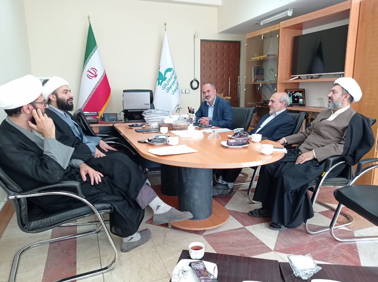 جلسه شورای اقامه نماز کانون پرورش فکری کودکان و نوجوانان زنجان برگزار شد