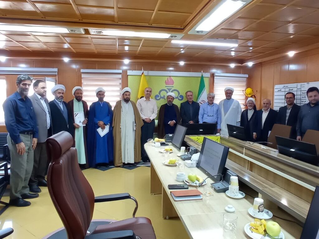 جلسه شورای اقامه نماز شرکت گاز استان زنجان برگزار شد