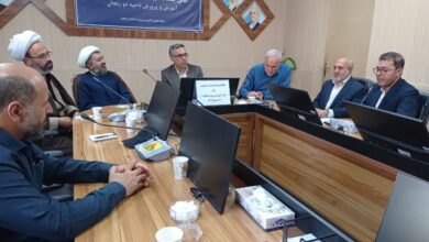 جلسه شورای اقامه نماز اداره آموزش و پرورش ناحیه ۲ زنجان برگزار شد