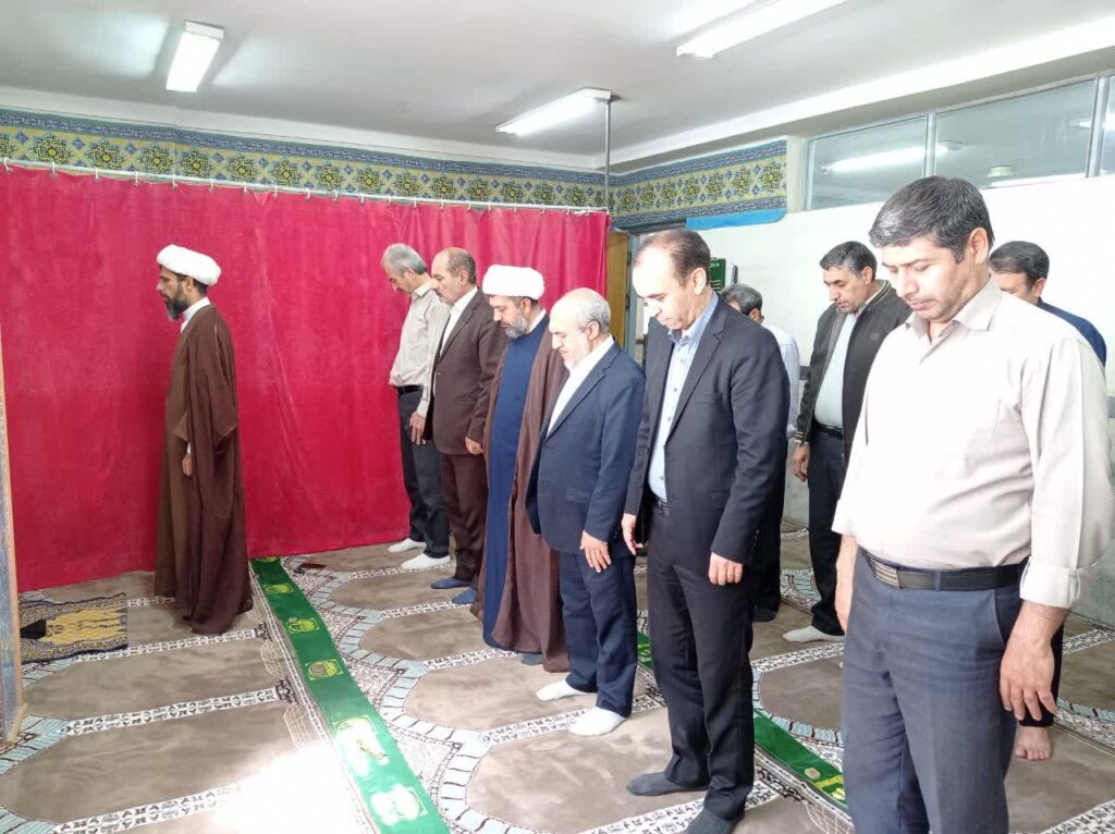 جلسه شورای اقامه نماز آموزش و پرورش ناحیه ۱ زنجان برگزار شد
