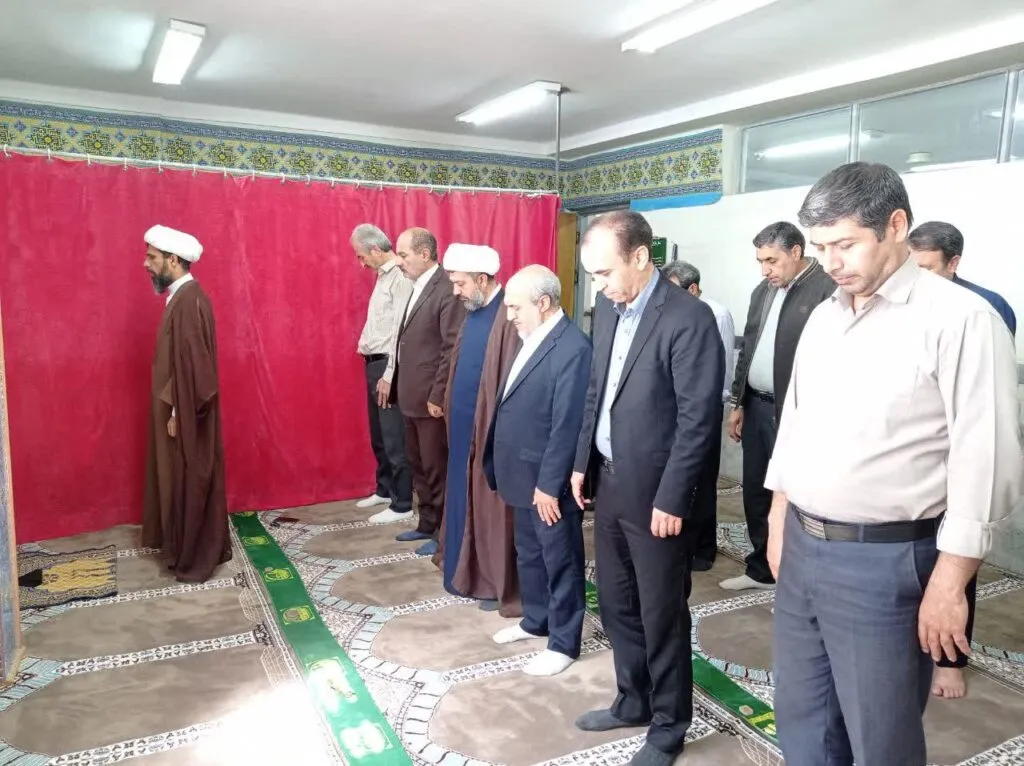 جلسه شورای اقامه نماز آموزش و پرورش ناحیه ۱ زنجان برگزار شد