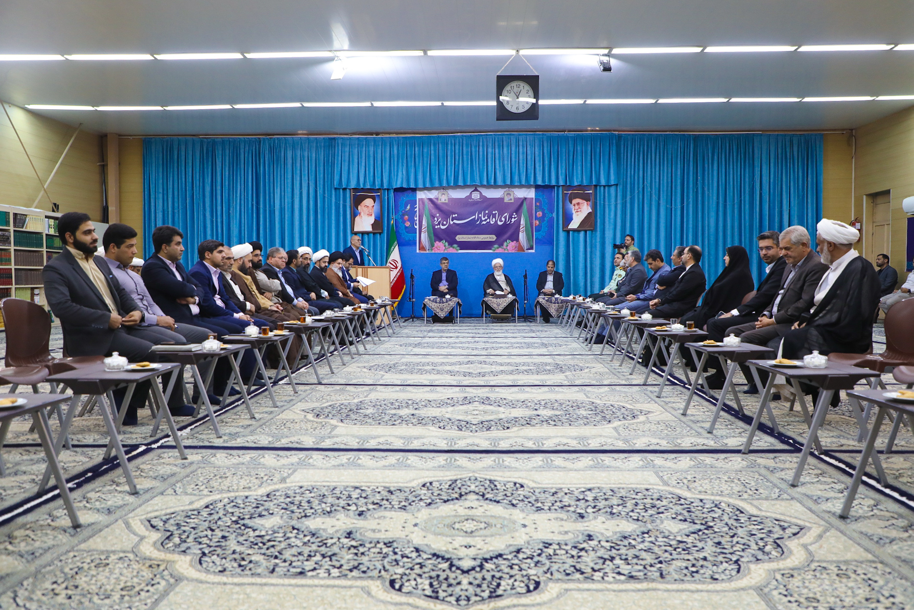 دومین جلسه شورای اقامه نماز استان یزد در سال ۱۴۰۴ برگزار شد