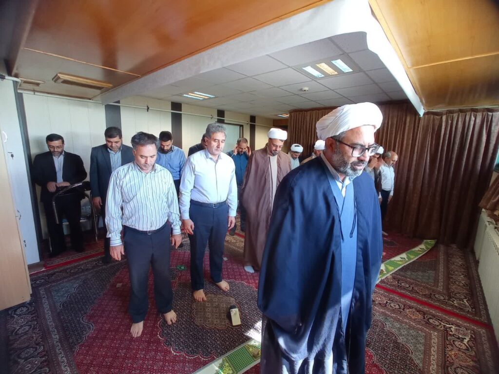 جلسه شورای اقامه نماز اداره کل تامین اجتماعی زنجان برگزار شد
