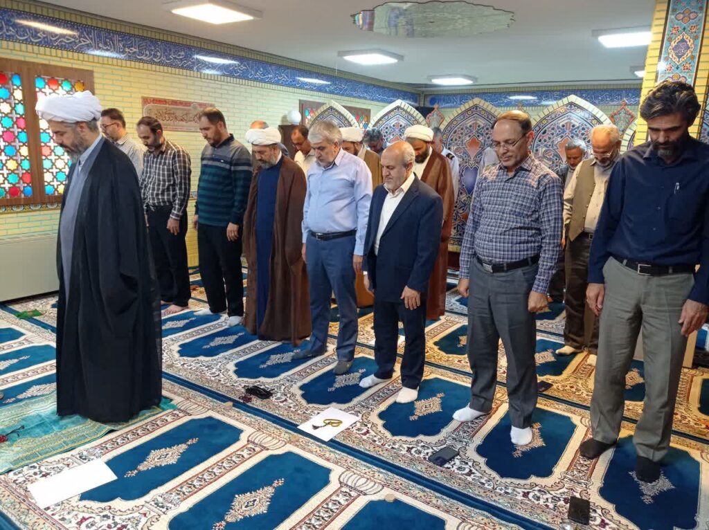 جلسه شورای اقامه نماز شرکت گاز استان زنجان برگزار شد