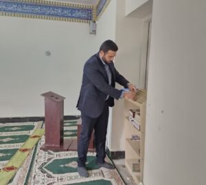 بازدید از نمازخانه های محدوده منطقه آزاد ارس