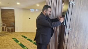 بازدید از نمازخانه های محدوده منطقه آزاد ارس