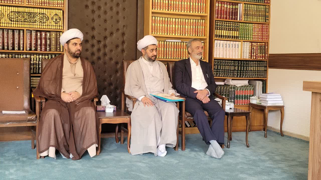 دیدار قائم مقام ستاد اقامه نماز کشور با نماینده ولی فقیه در استان