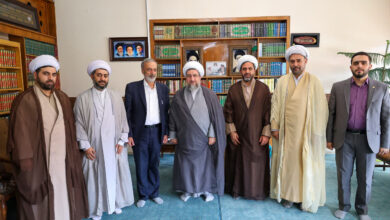دیدار قائم مقام ستاد اقامه نماز کشور با نماینده ولی فقیه در استان
