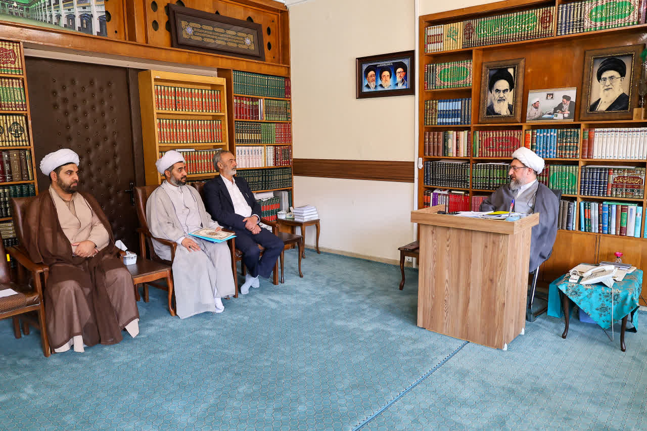 دیدار قائم مقام ستاد اقامه نماز کشور با نماینده ولی فقیه در استان