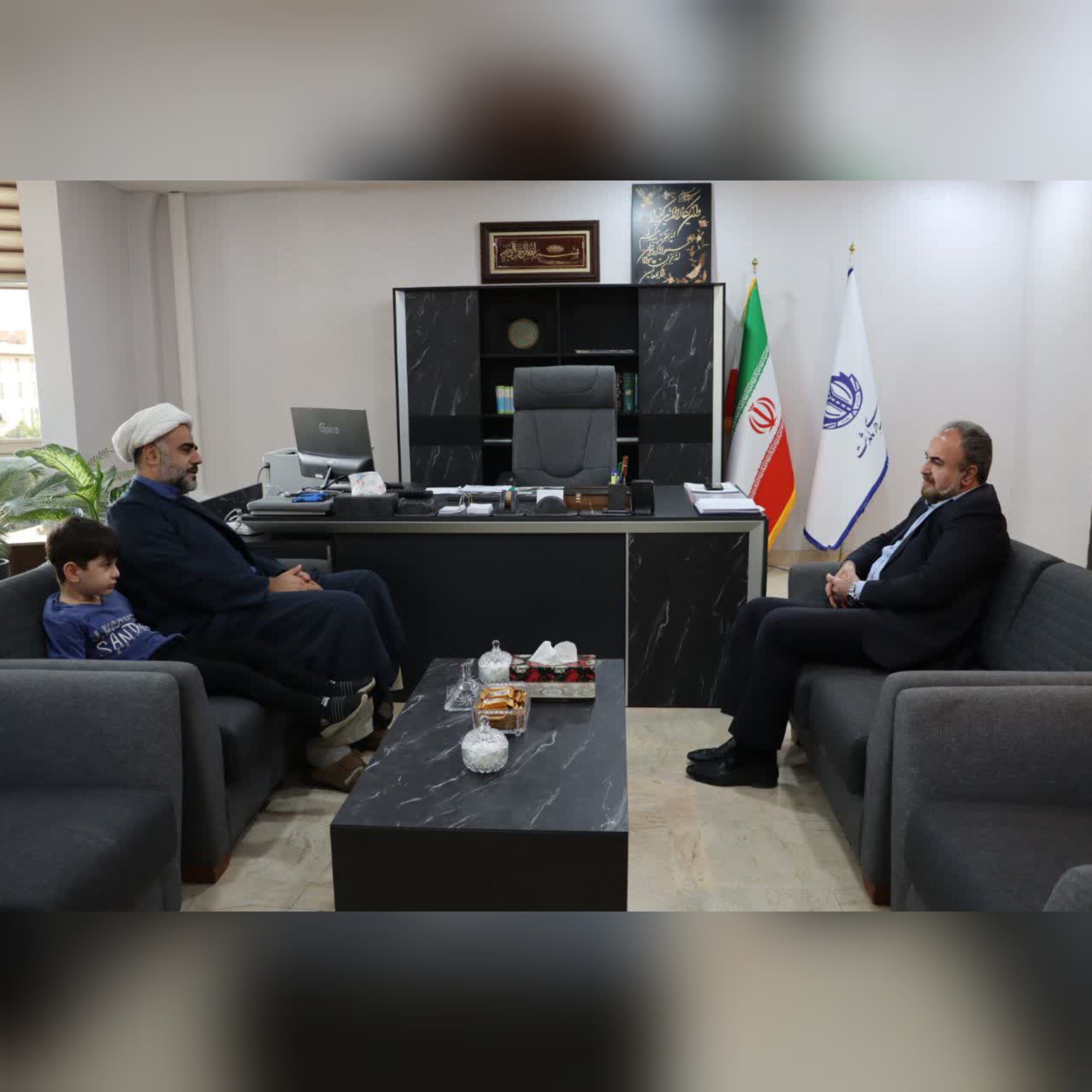دیدار مدیر ستاد اقامه نماز استان البرز با شهردار ماهدشت