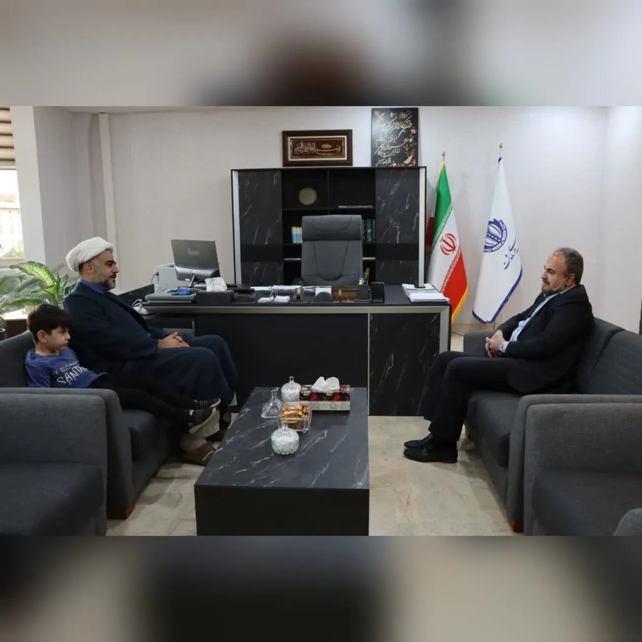 دیدار مدیر ستاد اقامه نماز استان البرز با شهردار ماهدشت