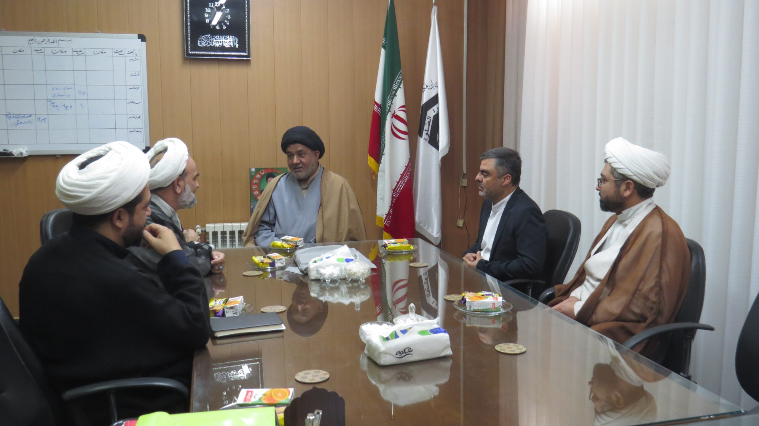 دیدار مدیر کل اداره فرهنگ و ارشاد اسلامی استان یزد با مدیر ستاد اقامه نماز