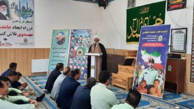 اقامه نماز وحدت بخش ادارات شهرستان رفسنجان