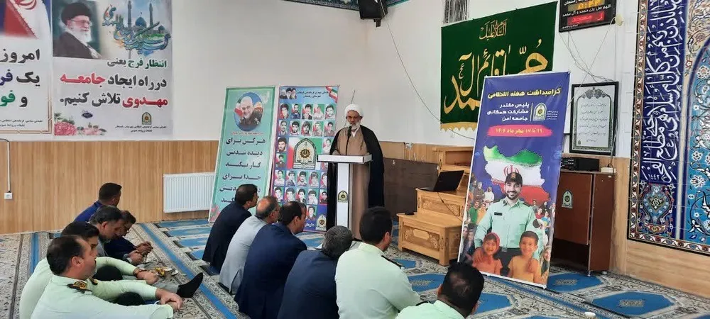 اقامه نماز وحدت بخش ادارات شهرستان رفسنجان