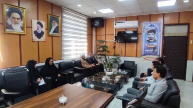 دیدار مدیر ستاد اقامه نماز با مدیر کل ورزش و جوانان لرستان