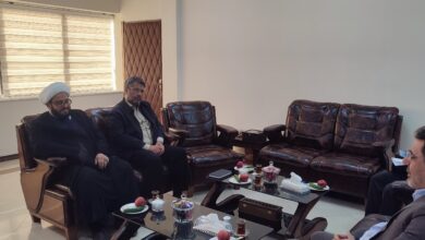 دیدار مدیر ستاد اقامه نماز استان با مدیرکل ثبت اسناد و املاک لرستان