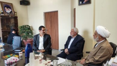 دیدار رئیس اداره نماز،قرآن و عترت آموزش و پرورش با مدیر ستاد استان