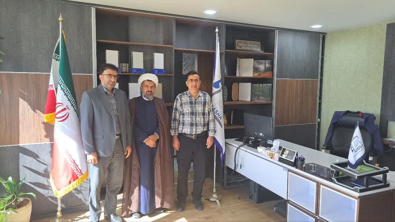 دیدار مدیر ستاد اقامه نماز با مدیرعامل شرکت راشا کاسپین