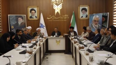 شورای اقامه نماز دانشگاه آزاد اسلامی خراسان رضوی برگزار شد
