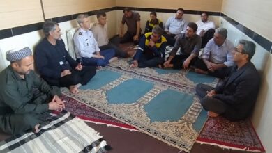 دبیر شورای اقامه نماز شهرستان دیواندره از شرکت گاز آن شهرستان بازدید کرد