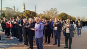 گزارش تصویری برگزاری نماز باران در سراسر استان همدان