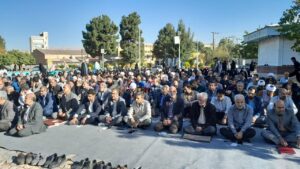 گزارش تصویری برگزاری نماز باران در سراسر استان همدان