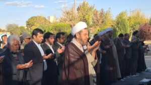 گزارش تصویری برگزاری نماز باران در سراسر استان همدان