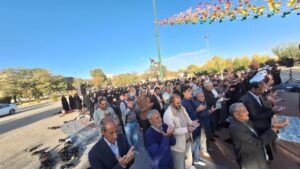 گزارش تصویری برگزاری نماز باران در سراسر استان همدان