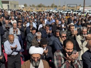 گزارش تصویری برگزاری نماز باران در سراسر استان همدان