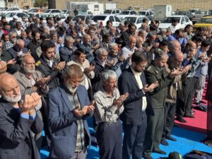 گزارش تصویری برگزاری نماز باران در سراسر استان همدان