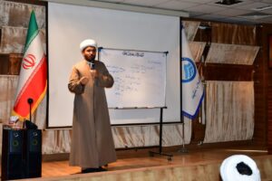 کارگاه آموزشی پاسخ به سوالات و شبهات نماز ویژه کارکنان آب و فاضلاب مشهد برگزار شد