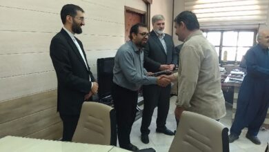 آیین تجلیل از فعالان اقامه نماز در ادارهکل فرهنگ و ارشاد اسلامی کردستان برگزار شد