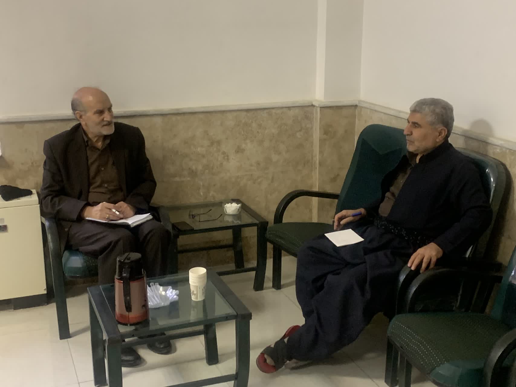 دیدار مدیر ستاد اقامه نماز کردستان با مدیر مرکز بزرگ اسلامی سنندج