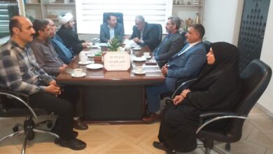 جلسه شورای اقامه نماز اداره‌کل شیلات گلستان