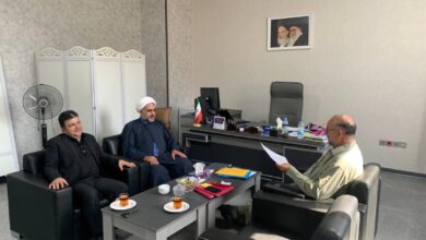 دیدار مدیر ستاد اقامه نماز استان البرز با مدیرکل دفتر شهری و شوراهای استانداری