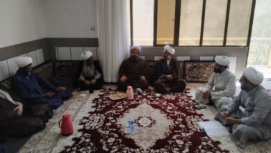 جلسه شورای تبلیغ شهرستان فریدن اصفهان