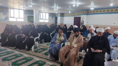 لسه ای با حضور مبلغین خواهر و برادر طرح امین شهرستان فریدن اصفهان