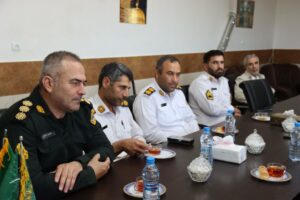 مدیرستاد اقامه نماز استان البرز با مسئولین نیروی انتظامی و پلیس راهور دیدار کرد