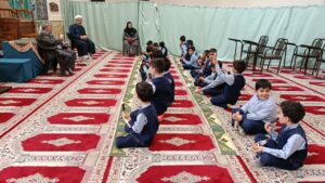 نشست دانشآموزی مدرسه سما با مدیر ستاد اقامه نماز استان البرز برگزار شد