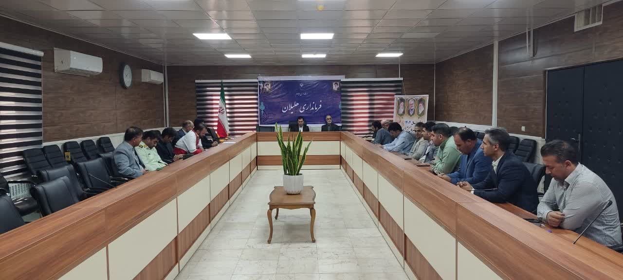 جلسه شورای اقامه نماز شهرستان هلیلان برگزار شد