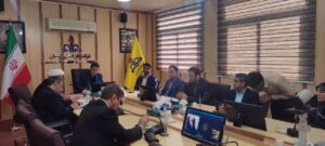 جلسه شورای اقامه نماز ادارهکل گاز لرستان