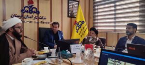 جلسه شورای اقامه نماز ادارهکل گاز لرستان