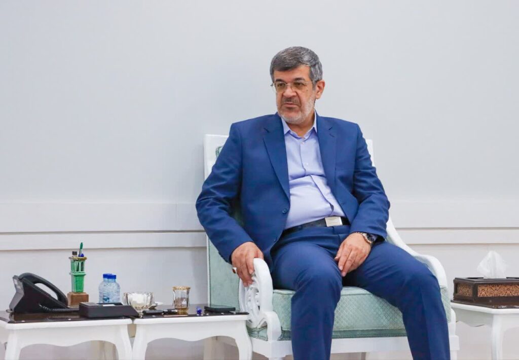 دیدار معاون فرهنگ، آموزش و پژوهش ستاد اقامه نماز با محمدرضا بابایی استاندار یزد