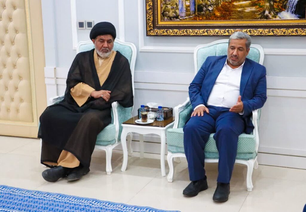 دیدار معاون فرهنگ، آموزش و پژوهش ستاد اقامه نماز با محمدرضا بابایی استاندار یزد