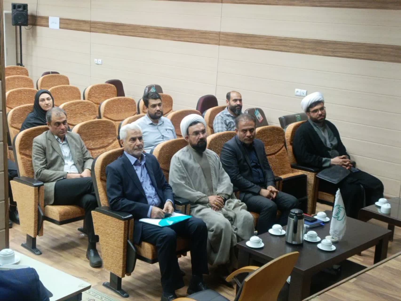 جلسه شورای اقامه نماز اداره کل استاندارد و تحقیقات صنعتی استان سمنان برگزار شد