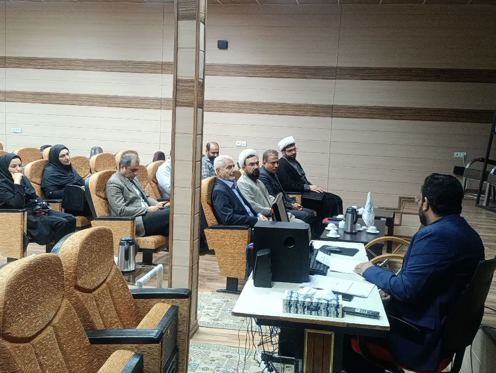 جلسه شورای اقامه نماز اداره کل استاندارد و تحقیقات صنعتی استان سمنان برگزار شد