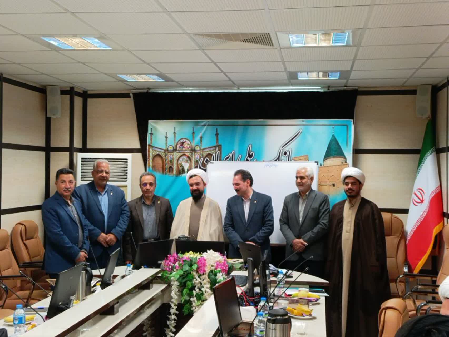 جلسه شورای اقامه نماز اداره امور شعب بانک ملی استان سمنان برگزار شد