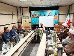 جلسه شورای اقامه نماز اداره امور شعب بانک ملی استان سمنان برگزار شد