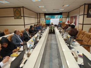 جلسه شورای اقامه نماز اداره امور شعب بانک ملی استان سمنان برگزار شد