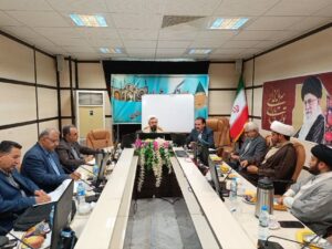 جلسه شورای اقامه نماز اداره امور شعب بانک ملی استان سمنان برگزار شد